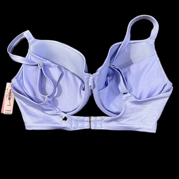 Victorias Secret Swim Twist Removable Push-Up Padding Bikini top Lavender 34D - Picture 4 of 7
